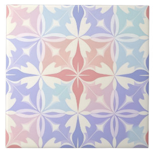 Carreau Motif géométrique de l'art indien coloré