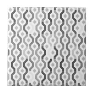 Carreau Motif géométrique de lien de mod de la moitié du