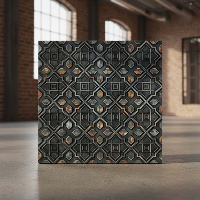 Carreau Motif géométrique industriel #2 ID1227 (Créateur téléchargé)