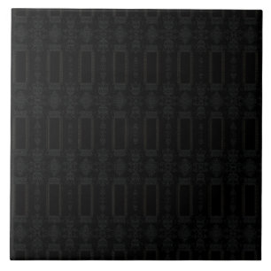 Carreau Motif géométrique noir – Design minimaliste modern