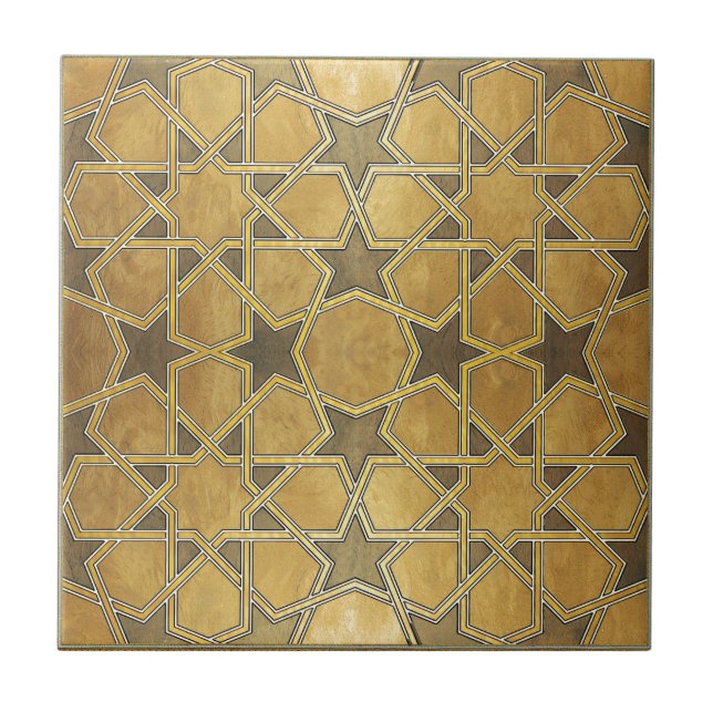Carreau Motif géométrique traditionnel (Devant)