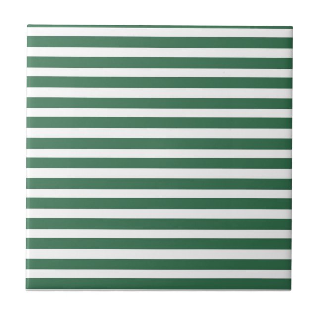 Carreau Motif horizontal blanc vert (Devant)