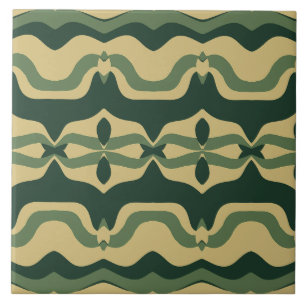Carreau Motif horizontal vintage multicolore classique