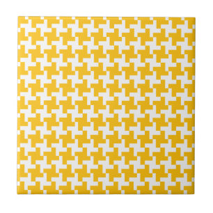 Carreau Motif Houndstooth Vintage