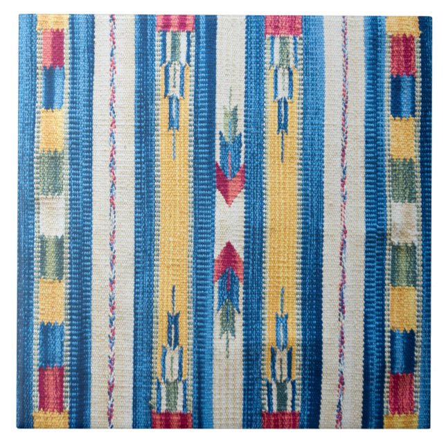 Carreau Motif indien (Devant)