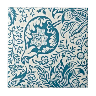 Carreau Motif indien par William Morris Vintage Elegance