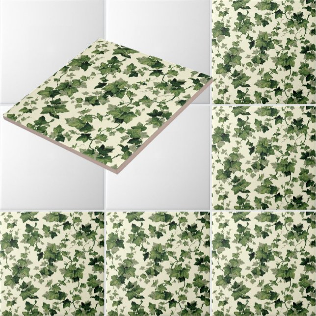 Carreau Motif Ivy vintage (Créateur téléchargé)