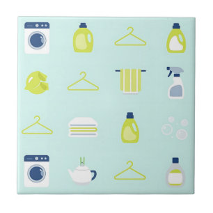 Carreau Motif Jour de Lessive Frais