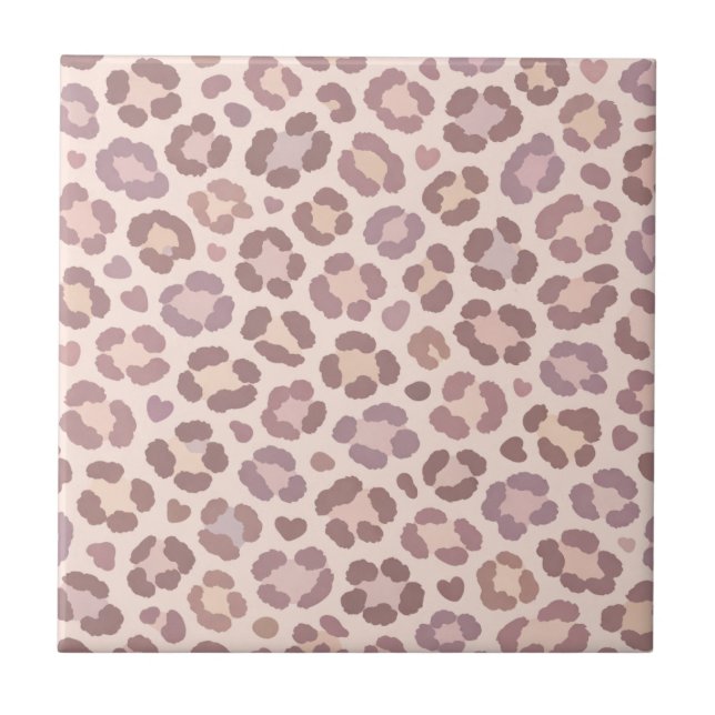 Carreau Motif léopard féminin (Devant)