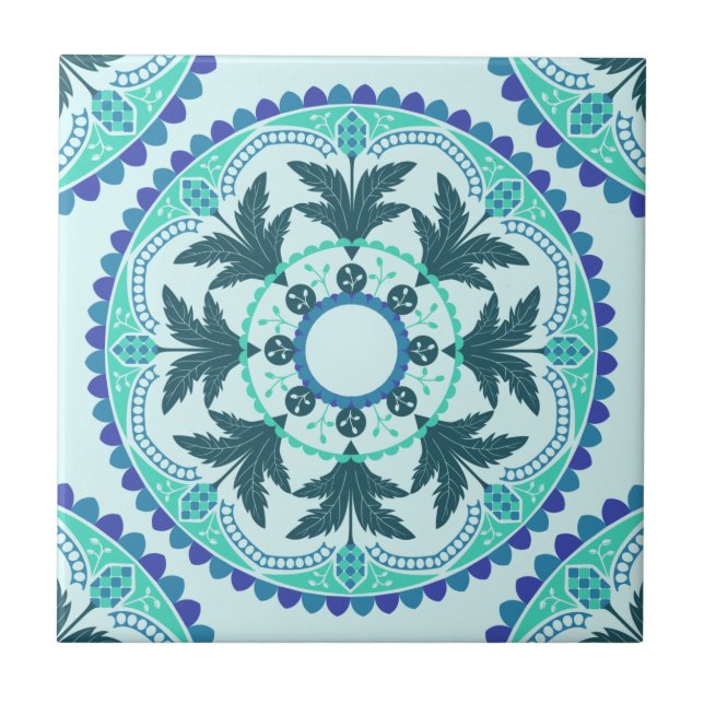 Carreau Motif Mandala/Carrelage marocain (Devant)