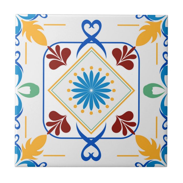 Carreau Motif Mandala/Carrelage marocain (Devant)