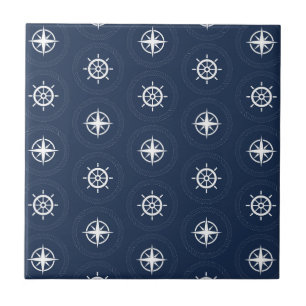 Carreau Motif maritime d'outil