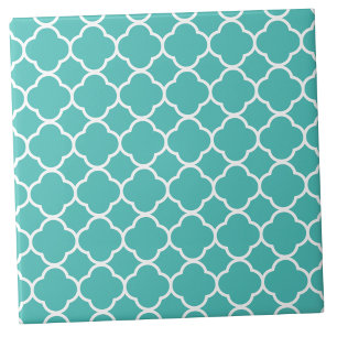 Carreau Motif marocain de turquoise