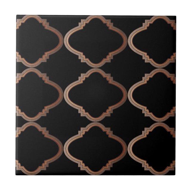 Carreau Motif marocain élégant (Devant)