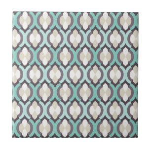 Carreau Motif marocain turquoise