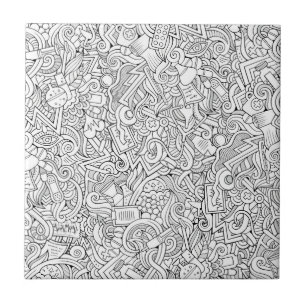 Carreau Motif Médicale de B&W