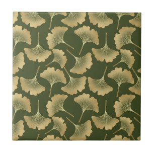 Carreau Motif minimal Ginkgo or