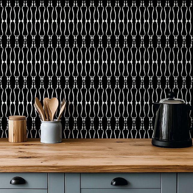 Carreau Motif monochromatique Art nouveau (Créateur téléchargé)