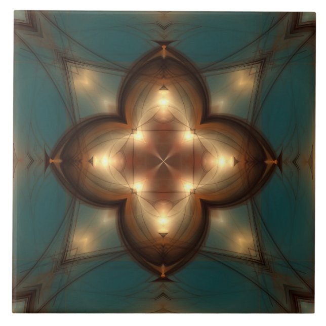 Carreau Motif mystique magique (Devant)