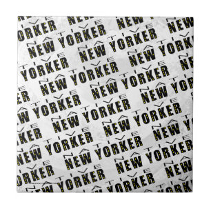 Carreau Motif natif du New Yorker