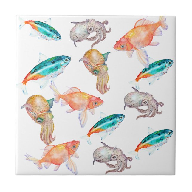 Carreau Motif nautique (Devant)
