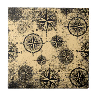 Carreau Motif nautique vintage