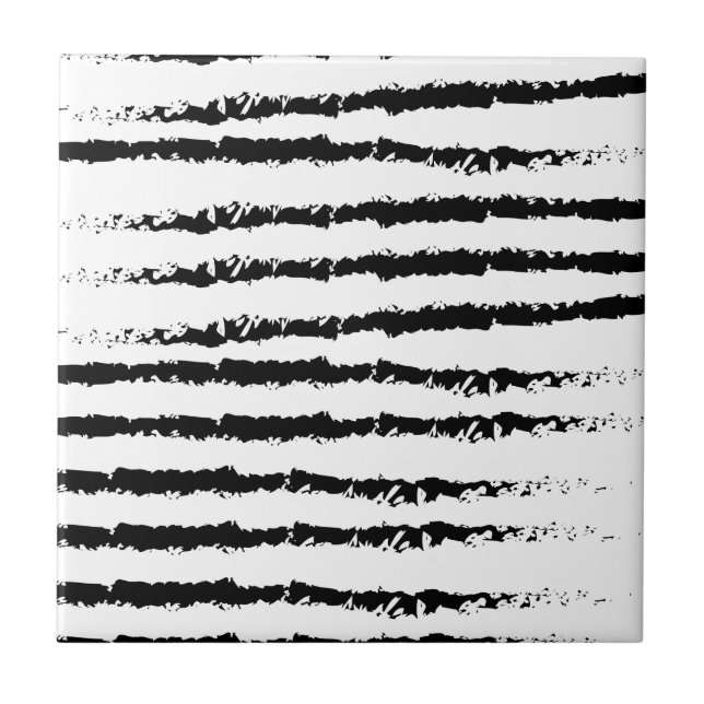 Carreau Motif noir blanc (Devant)