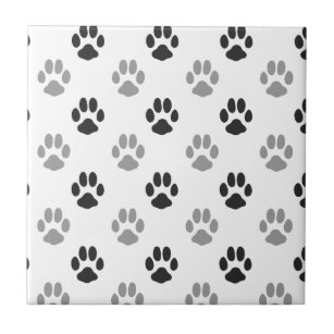 Motif Noir Et Blanc Carreaux En c ramique Zazzle FR