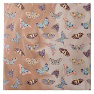 Carreau Motif papillon de la teigne