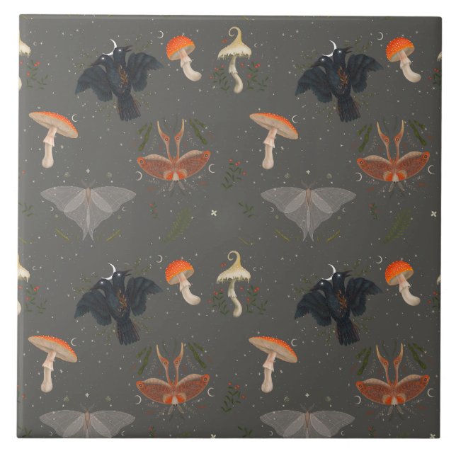 Carreau motif papillon de papillon (Devant)