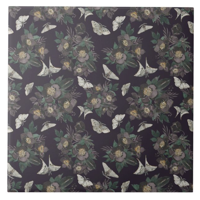 Carreau motif papillon de papillon (Devant)