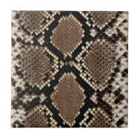 Motif photographique de peau de serpent exotique