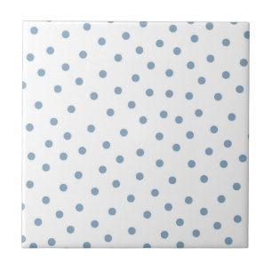 Carreau Motif Polkadot bleu