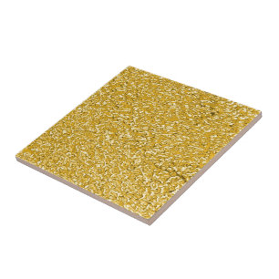 Carreau Motif PURE GOLD Splatter + votre texte / photo
