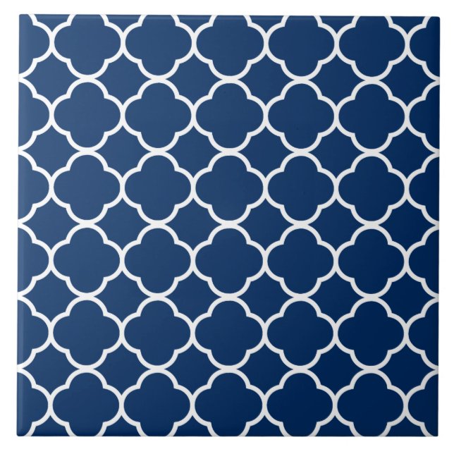 Carreau Motif Quatrefoil (Devant)