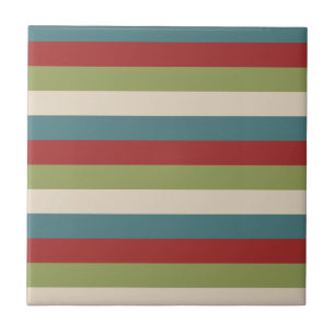 Carreau Motif rayure gris vintage bleu vert Bourgogne