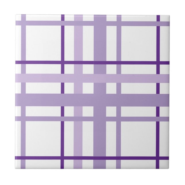 Carreau Motif rayures violettes  (Devant)