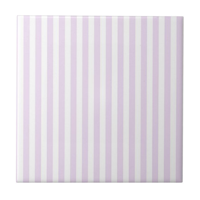 Carreau Motif rayures violettes Minimal Moderne Printemps (Devant)