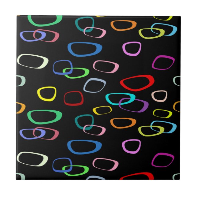 Carreau Motif rétro activé (Devant)