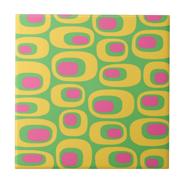 Carreau Motif Retro Mod (Devant)