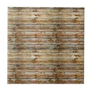 Carreau Motif sans couture de planche en bois marron rusti