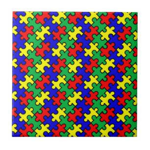 Carreau Motif sans couture de puzzle