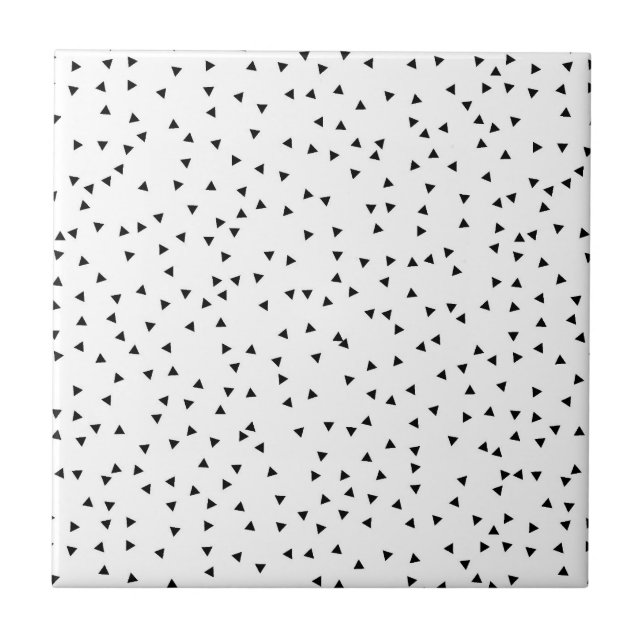 Carreau Motif scandinave de triangle de style (Devant)