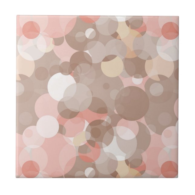 Carreau Motif simple - cercles (Devant)