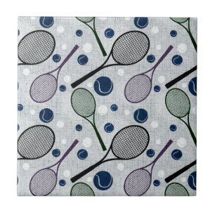 Carreau Motif sportif pour les amateurs de tennis.
