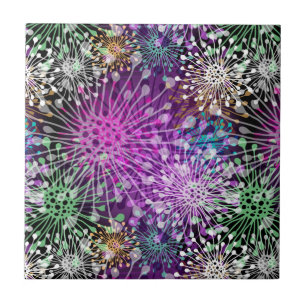 Carreau Motif tacheté vif