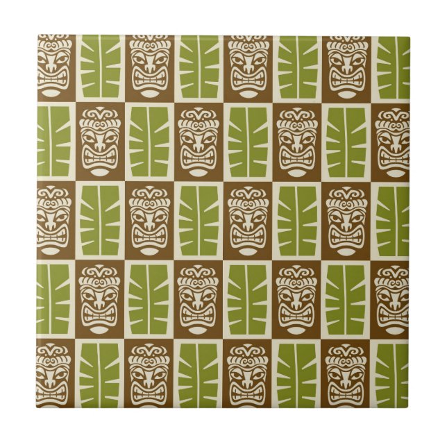 Carreau Motif Tiki (Devant)