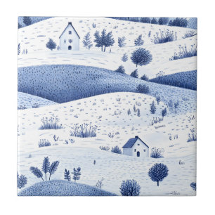 Carreau Motif Toile de Campagne Cottagecore