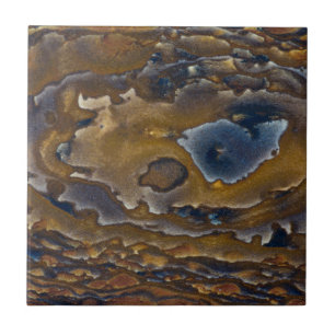 Carreau Motif tourbillonnant sur dalle de Jasper
