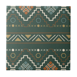 Carreau Motif tribal Boho sans joint